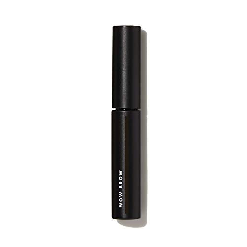 e.l.f. Wow Brow Gel, Volumizing, Buildable, Wax-Gel Hybrid, Creates Full, Voluminous-Looking Brows, Locks Brow Hairs In Place, Brunette, Fiber-Infused, 0.12 Oz